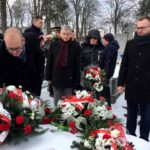 Sandomierz. Uroczystości z okazji zbliżającego się Dnia Pamięci Żołnierzy Wyklętych / Grażyna Szlęzak - Wójcik / Radio Kielce