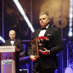 02.02.2018 Kielce. Targi Kielce. Finałowa gala 66. Plebiscytu Świętokrzyskie Gwiazdy Sportu 2017. Zasłużony dla świętokrzyskiego sportu - Bertus Servaas / Jarosław Kubalski / Radio Kielce