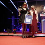 02.02.2018 Kielce. Targi Kielce. Finałowa gala 66. Plebiscytu Świętokrzyskie Gwiazdy Sportu 2017. Żaneta Szlęzak i Mirosława Sarna / Jarosław Kubalski / Radio Kielce