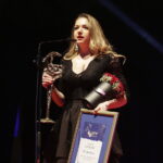 02.02.2018 Kielce. Targi Kielce. Finałowa gala 66. Plebiscytu Świętokrzyskie Gwiazdy Sportu 2017. Żaneta Szlęzak / Jarosław Kubalski / Radio Kielce