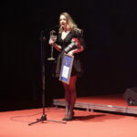 02.02.2018 Kielce. Targi Kielce. Finałowa gala 66. Plebiscytu Świętokrzyskie Gwiazdy Sportu 2017. Żaneta Szlęzak / Jarosław Kubalski / Radio Kielce