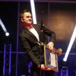 02.02.2018 Kielce. Targi Kielce. Finałowa gala 66. Plebiscytu Świętokrzyskie Gwiazdy Sportu 2017. Maciej Giemza / Jarosław Kubalski / Radio Kielce