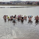 04.02.2018 Morawica. Zalew. Morsowanie / Jarosław Kubalski / Radio Kielce