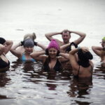 04.02.2018 Morawica. Zalew. Morsowanie / Jarosław Kubalski / Radio Kielce