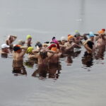 04.02.2018 Morawica. Zalew. Morsowanie / Jarosław Kubalski / Radio Kielce