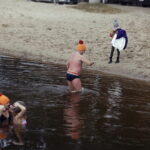 04.02.2018 Morawica. Zalew. Morsowanie / Jarosław Kubalski / Radio Kielce