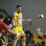 06.02.2018 Kielce. Mecz PGE Vive Kielce Meble Wójcik Elbląg. Alex Dujszebajew / Jarosław Kubalski / Radio Kielce