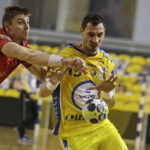 06.02.2018 Kielce. Mecz PGE Vive Kielce Meble Wójcik Elbląg. Krzysztof Lijewski / Jarosław Kubalski / Radio Kielce