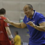 06.02.2018 Kielce. Mecz PGE Vive Kielce Meble Wójcik Elbląg. Talant Dujszebajew / Jarosław Kubalski / Radio Kielce