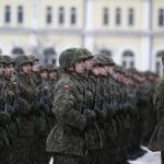 09.02.2018 Kielce. Przysięga wojskowa elewów służby przygotowawczej do Narodowych Sił Rezerwowych / Jarosław Kubalski / Radio Kielce