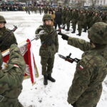09.02.2018 Kielce. Przysięga wojskowa elewów służby przygotowawczej do Narodowych Sił Rezerwowych / Jarosław Kubalski / Radio Kielce