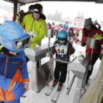 10.02.2018 Krajno. Stok narciarski. Zawody Narciarskie o Puchar Radia Kielce / Jarosław Kubalski / Radio Kielce