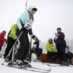 10.02.2018 Krajno. Stok narciarski. Zawody Narciarskie o Puchar Radia Kielce / Jarosław Kubalski / Radio Kielce