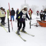 10.02.2018 Krajno. Stok narciarski. Zawody Narciarskie o Puchar Radia Kielce / Jarosław Kubalski / Radio Kielce