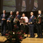 13.02.2018 Kielce. Nagrody "Świętokrzyskie Victorie". Nominacje w kategorii samorząd / Jarosław Kubalski / Radio Kielce