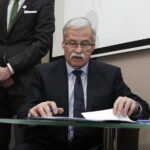 14.02.2018 Kielce. Przystanek Historia. IPN wzbogacił się o zbiory rodzinne trzech oficerów Obwodu AK Sandomierz. Jerzy Kapka - wnuk kapitana Tadeusza Kucharskiego "Rzewuskiego" / Jarosław Kubalski / Radio Kielce