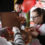 14.02.2018 Kielce. Walentynkowy autobus MPK / Jarosław Kubalski / Radio Kielce