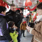 14.02.2018 Kielce. Walentynkowy autobus MPK / Jarosław Kubalski / Radio Kielce