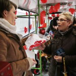 14.02.2018 Kielce. Walentynkowy autobus MPK / Jarosław Kubalski / Radio Kielce