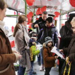 14.02.2018 Kielce. Walentynkowy autobus MPK / Jarosław Kubalski / Radio Kielce