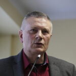 15.02.2018 Końskie. Nadzwyczajna sesja rady powiatu w sprawie podwyżek dla lekarzy szpitala powiatowego. Dyrektor szpitala Wojciech Przybylski / Jarosław Kubalski / Radio Kielce