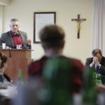 15.02.2018 Końskie. Nadzwyczajna sesja rady powiatu w sprawie podwyżek dla lekarzy szpitala powiatowego / Jarosław Kubalski / Radio Kielce