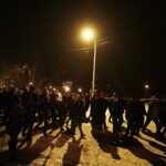 16.02.2018 Droga Krzyżowa z Nowej Słupi na Święty Krzyż w intencji trzeźwości / Jarosław Kubalski / Radio Kielce