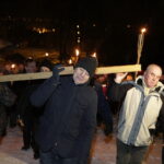 16.02.2018 Droga Krzyżowa z Nowej Słupi na Święty Krzyż w intencji trzeźwości / Jarosław Kubalski / Radio Kielce