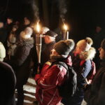 16.02.2018 Droga Krzyżowa z Nowej Słupi na Święty Krzyż w intencji trzeźwości / Jarosław Kubalski / Radio Kielce