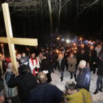 16.02.2018 Droga Krzyżowa z Nowej Słupi na Święty Krzyż w intencji trzeźwości / Jarosław Kubalski / Radio Kielce