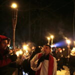 16.02.2018 Droga Krzyżowa z Nowej Słupi na Święty Krzyż w intencji trzeźwości / Jarosław Kubalski / Radio Kielce