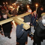 16.02.2018 Droga Krzyżowa z Nowej Słupi na Święty Krzyż w intencji trzeźwości / Jarosław Kubalski / Radio Kielce