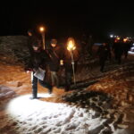 16.02.2018 Droga Krzyżowa z Nowej Słupi na Święty Krzyż w intencji trzeźwości / Jarosław Kubalski / Radio Kielce