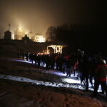 16.02.2018 Droga Krzyżowa z Nowej Słupi na Święty Krzyż w intencji trzeźwości / Jarosław Kubalski / Radio Kielce