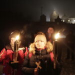 16.02.2018 Droga Krzyżowa z Nowej Słupi na Święty Krzyż w intencji trzeźwości / Jarosław Kubalski / Radio Kielce