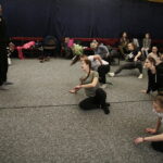 19.02.2018 Kielce. Zespół Szkół Katolickich. Próba spektaklu „Ozeasz. Historia niemożliwej rodziny” / Jarosław Kubalski / Radio Kielce