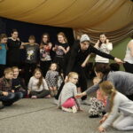 19.02.2018 Kielce. Zespół Szkół Katolickich. Próba spektaklu „Ozeasz. Historia niemożliwej rodziny” / Jarosław Kubalski / Radio Kielce