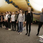 19.02.2018 Kielce. Zespół Szkół Katolickich. Próba spektaklu „Ozeasz. Historia niemożliwej rodziny” / Jarosław Kubalski / Radio Kielce