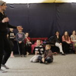 19.02.2018 Kielce. Zespół Szkół Katolickich. Próba spektaklu „Ozeasz. Historia niemożliwej rodziny” / Jarosław Kubalski / Radio Kielce