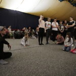 19.02.2018 Kielce. Zespół Szkół Katolickich. Próba spektaklu „Ozeasz. Historia niemożliwej rodziny” / Jarosław Kubalski / Radio Kielce