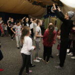 19.02.2018 Kielce. Zespół Szkół Katolickich. Próba spektaklu „Ozeasz. Historia niemożliwej rodziny” / Jarosław Kubalski / Radio Kielce