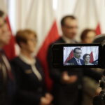 19.02.2018 Kielce Nowy sprzęt dla OSP. Konferencja w Urzędzie Wojewódzkim. / Jarosław Kubalski / Radio Kielce