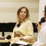 22.02.2018 Kielce. Pisarka Joanna Bator w Wojewódzkiej Bibliotece Publicznej / Jarosław Kubalski / Radio Kielce