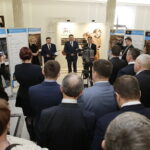 28.02.2018 Warszawa. Sejm RP. Otwarcie wystawy Krzemionki – pradziejowe kopalnie krzemienia pasiastego w drodze do UNESCO / Jarosław Kubalski / Radio Kielce