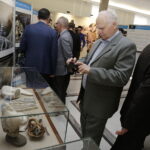 28.02.2018 Warszawa. Sejm RP. Otwarcie wystawy Krzemionki – pradziejowe kopalnie krzemienia pasiastego w drodze do UNESCO / Jarosław Kubalski / Radio Kielce