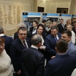 28.02.2018 Warszawa. Sejm RP. Otwarcie wystawy Krzemionki – pradziejowe kopalnie krzemienia pasiastego w drodze do UNESCO / Jarosław Kubalski / Radio Kielce