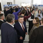 28.02.2018 Warszawa. Sejm RP. Otwarcie wystawy Krzemionki – pradziejowe kopalnie krzemienia pasiastego w drodze do UNESCO / Jarosław Kubalski / Radio Kielce