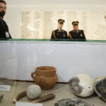 28.02.2018 Warszawa. Sejm RP. Otwarcie wystawy Krzemionki – pradziejowe kopalnie krzemienia pasiastego w drodze do UNESCO / Jarosław Kubalski / Radio Kielce