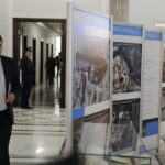 28.02.2018 Warszawa. Sejm RP. Otwarcie wystawy Krzemionki – pradziejowe kopalnie krzemienia pasiastego w drodze do UNESCO / Jarosław Kubalski / Radio Kielce