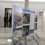 28.02.2018 Warszawa. Sejm RP. Otwarcie wystawy Krzemionki – pradziejowe kopalnie krzemienia pasiastego w drodze do UNESCO / Jarosław Kubalski / Radio Kielce